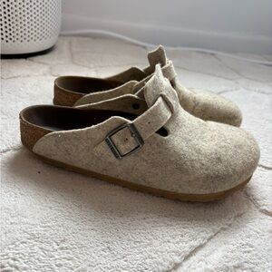 Birkenstock Wool Felt Clogs
